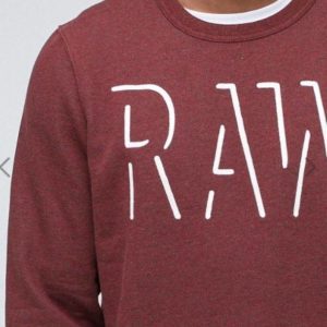Φουτερ G-Star Raw Vasif Sweat Bordeaux D02294.K007.6532