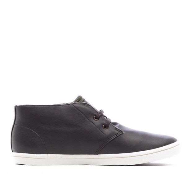 NA MPOUN IDIOTITES - Μποτάκια Fred Perry B7434 325 Kαφέ - Image 3