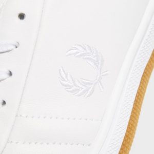 Δερμάτινα παπούτσια Fred Perry B19 B1 fp Tennis Shoe Quilted Leather White B19 B1 200
