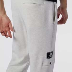 Φόρμα New Balance Athletics Higher Learning Fleece Pant – Grey MP13503 SAH