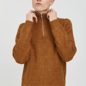 Casual Friday Karl mélange zipper knit 20503982