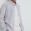 Tommy Hilfiger Ανδρικό Πουκάμισο TJM Casual Stripe Shirt Ριγέ - Twilight Navy Multi Stripe μπλε DM0DM13042 C87