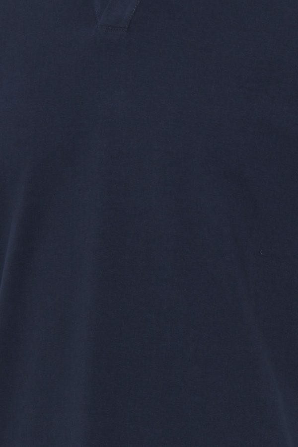 all about men ανδρικά ρούχα παπούτσια Casual Friday Ανδρικό Κοντομάνικο Polo Theis single jersey polo shirt μπλε 20504293-193923