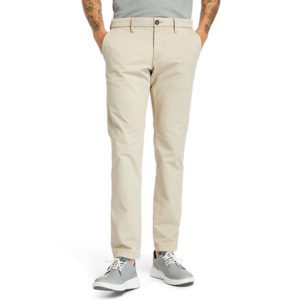 Timberland Ανδρικό Παντελόνι S-L Strtch Twill Chino Humus TB0A2BYY-269