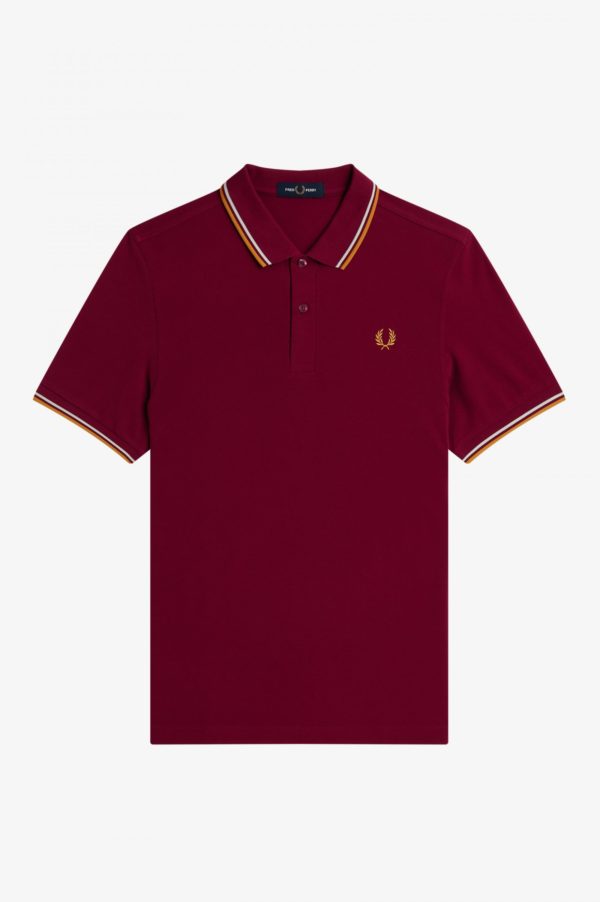 all about men ανδρικά ρούχα παπούτσια Fred Perry Ανδρική μπλούζα Polo Twin Tipped Shirt M3600-P20