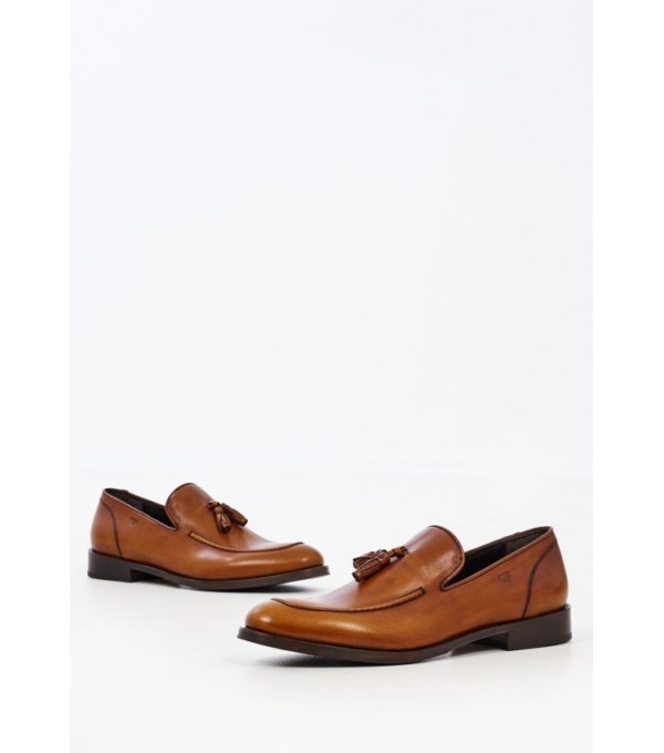 all about men ανδρικά ρούχα παπούτσια Boss Shoes Ανδρικά Oxfords Μοκασίνια Taba S6333-Taba Albeco