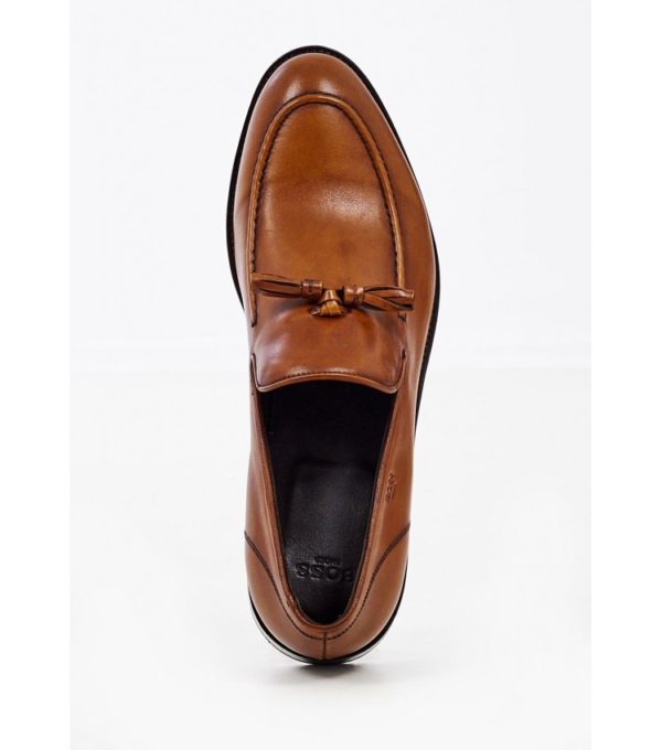 all about men ανδρικά ρούχα παπούτσια Boss Shoes Ανδρικά Oxfords Μοκασίνια Taba S6333-Taba Albeco