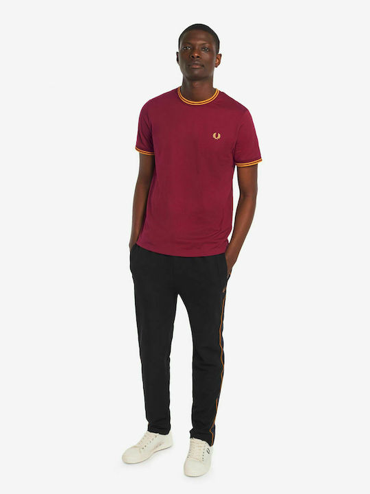 all about men ανδρικά ρούχα παπούτσια Fred Perry Ανδρικό T-shirt Twin Tipped M1588-A27