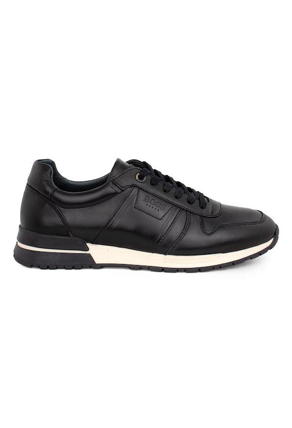 Boss Shoes Ανδρικά Sneakers  U390-Black Burn Leat