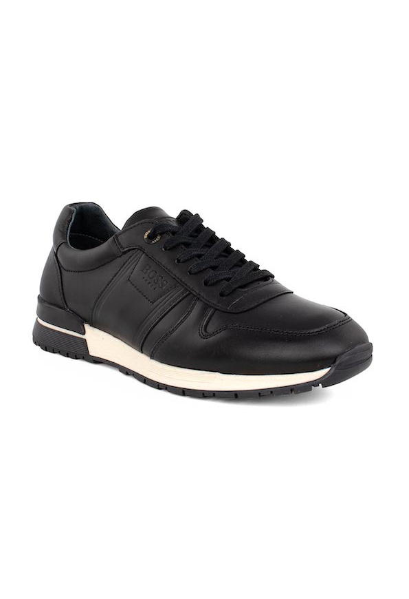 Boss Shoes Ανδρικά Sneakers  U390-Black Burn Leat
