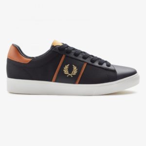 all about men ανδρικά ρούχα παπούτσια Fred Perry Ανδρικά Casual παπούτσια Spencer Textured Poly B4324-102