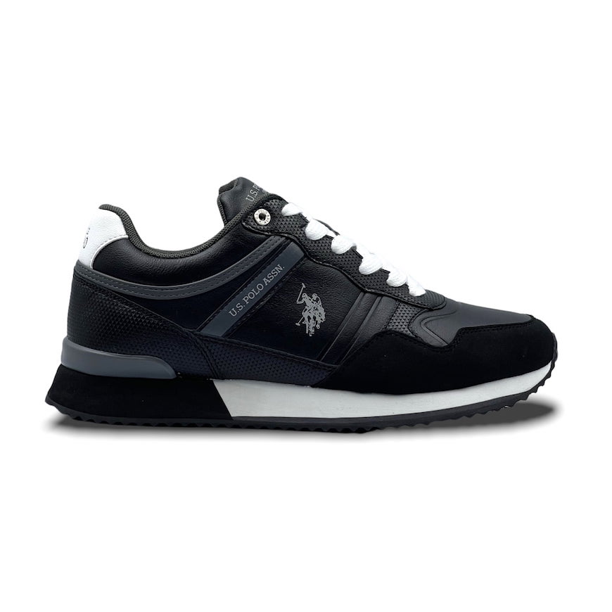 all about men ανδρικά ρούχα παπούτσια U.S. Polo Assn. Ανδρικά Sneakers Garmy GARMY001M-BYS2-BLK