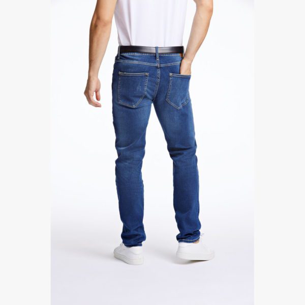 all about men ανδρικά ρούχα παπούτσια Lindbergh Ανδρικό Jeans παντελόνι Slim fit 30-050002-WVB