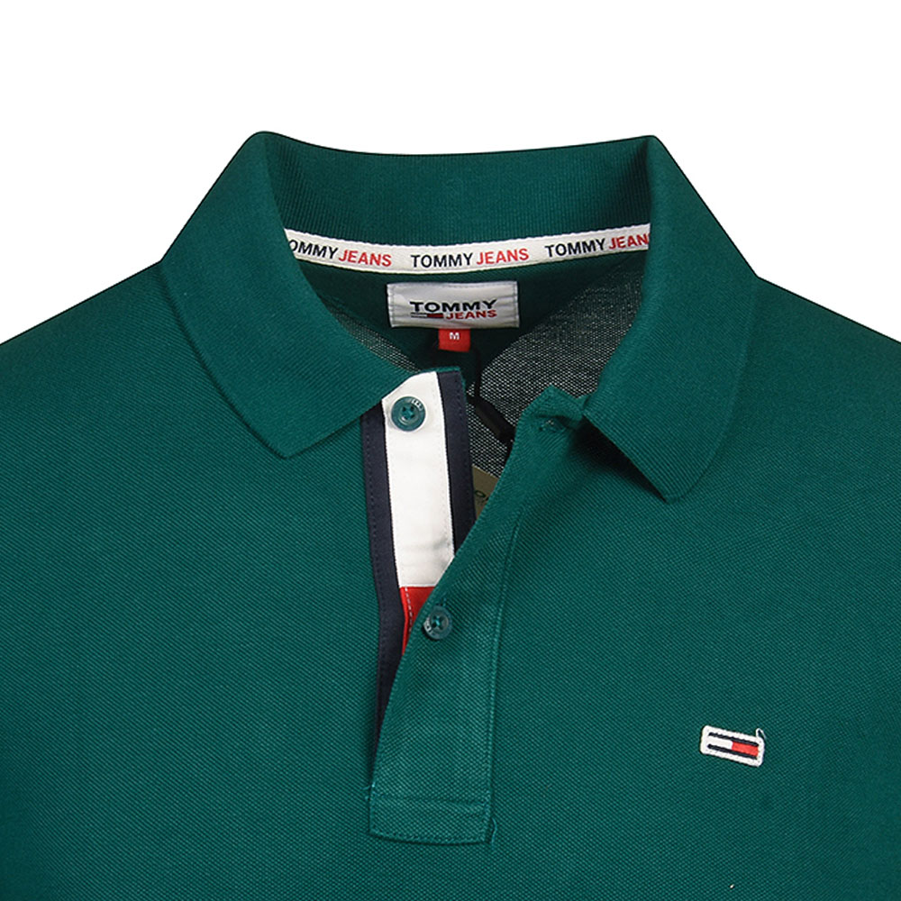 Tommy Hilfiger Ανδρική Μακρυμάνικη μπλούζα Polo TJM Slim Solid LS Polo DM0DM15077-L6O