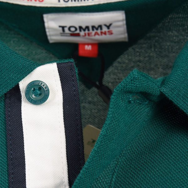 all about men ανδρικά ρούχα παπούτσια Tommy Hilfiger Ανδρική Μακρυμάνικη μπλούζα Polo TJM Slim Solid LS Polo DM0DM15077-L6O