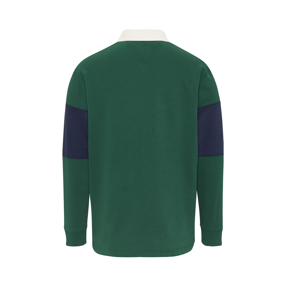 Tommy Hilfiger Ανδρική Μακρυμάνικη μπλούζα Polo TJM Rlxd Serif Linear Rugby DM0DM15080-C87