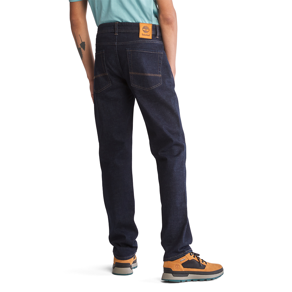 Timberland Ανδρικό Jeans παντελόνι Sargent Lake Stretch Core Indigo Denim Pant Slim Denim Rinse TB0A2C92-H87