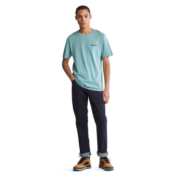 all about men ανδρικά ρούχα παπούτσια Timberland Ανδρικό Jeans παντελόνι Sargent Lake Stretch Core Indigo Denim Pant Slim Denim Rinse TB0A2C92-H87