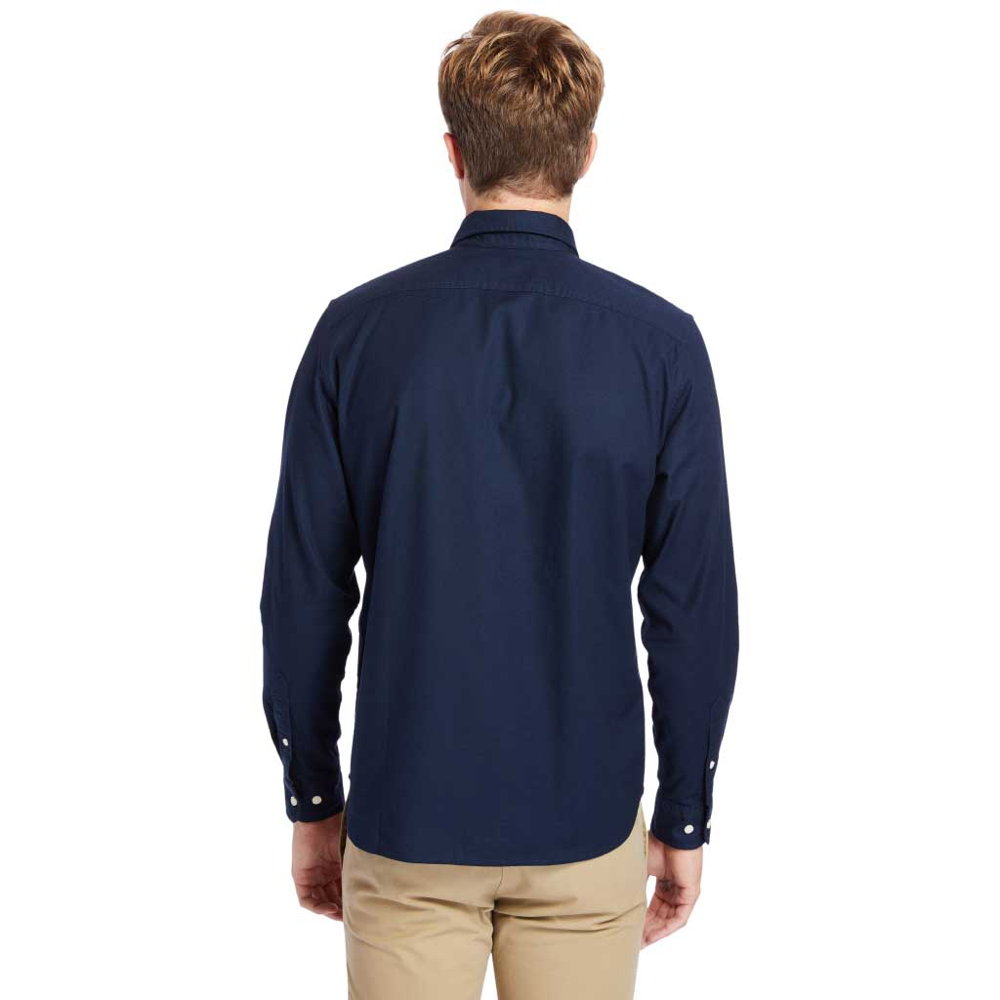 Timberland Ανδρικό Πουκάμισο Ls Oxf Shirt Slim Dark Sapphire 2 Yd TB0A2EB4-Z16