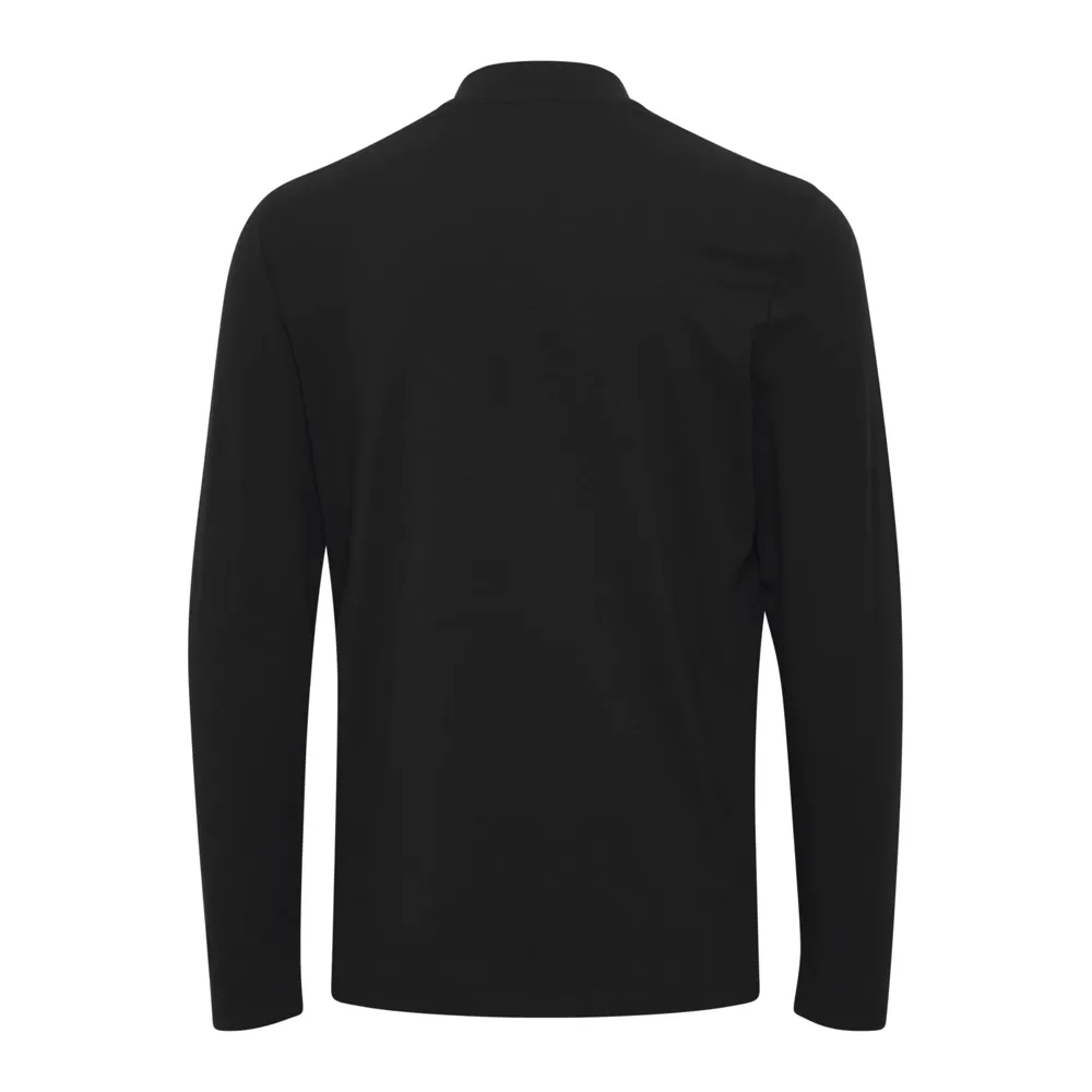 Casual Friday Ανδρικό Πουλόβερ τύπου ζιβάγκο Theo LS turtle neck t-shirt CF-128463 20503730-194007 μαύρο