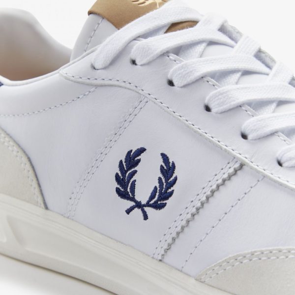 all about men ανδρικά ρούχα παπούτσια Fred Perry   B400 LEATHER  LEATHER / SUEDE B4298-200