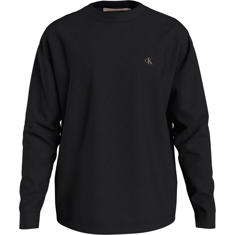 Calvin Klein Ανδρική Μακρυμάνικη μπλούζα Logo Tape Ls Tee J30J322556-BEH