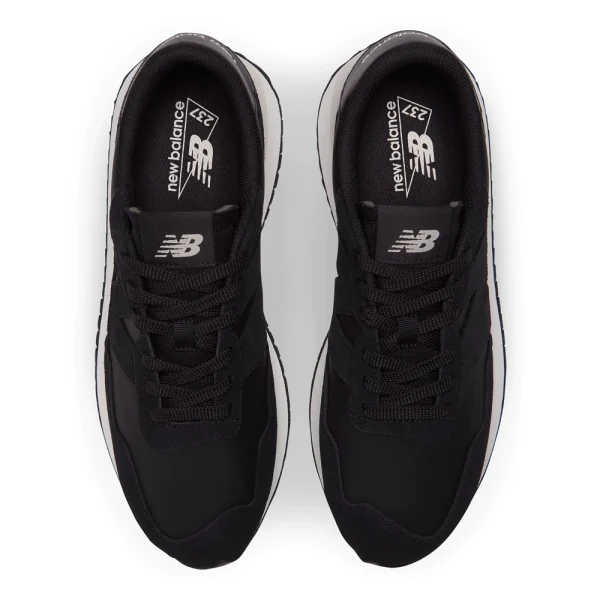 all about men ανδρικά ρούχα παπούτσια New Balance Ανδρικά Sneakers  MS237-SD μαύρα με άσπρους πάτους