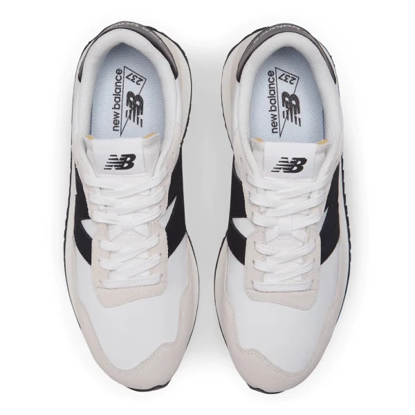 all about men ανδρικά ρούχα παπούτσια New Balance Ανδρικά Sneakers  MS237-SF άσπρο με μαύρες λεπτομέρειες