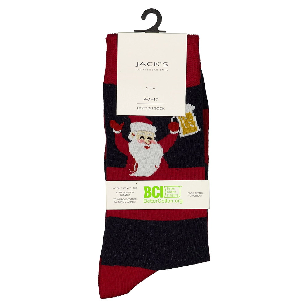 Lindbergh Ανδρικές Κάλτσες Christmas sock 3-971033-Red κόκκινο