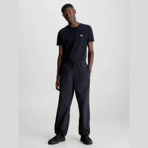all about men ανδρικά ρούχα παπούτσια Calvin Klein Ανδρικό T-shirt Ck Essential Slim Tee J30J314544-BAE μαύρο