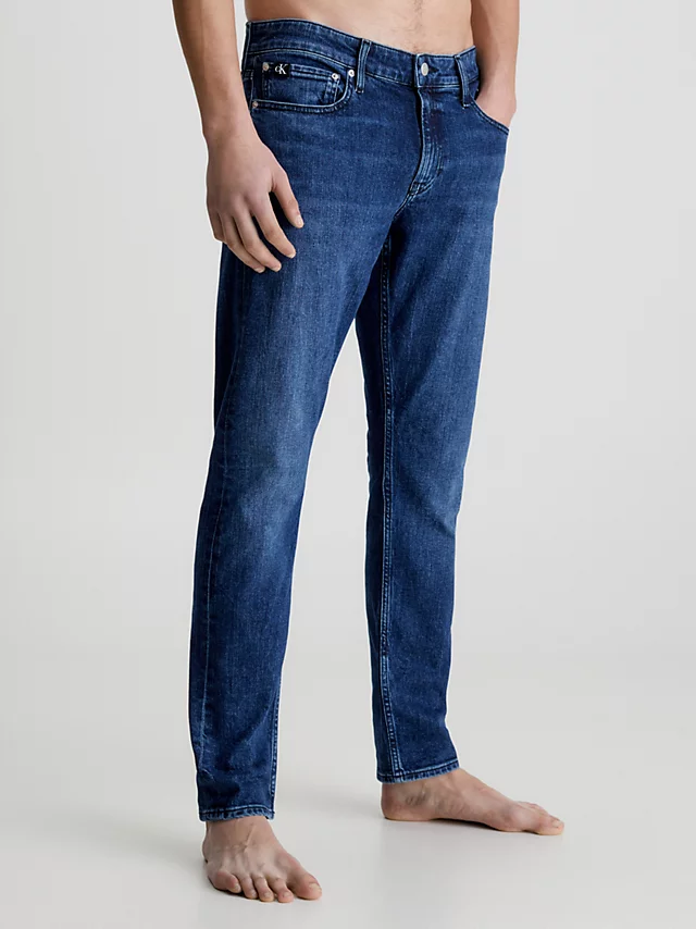 Calvin Klein Ανδρικό Slim Jeans παντελόνι Denim Dark J30J323316-1BJ