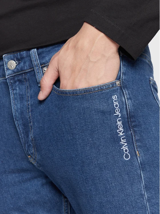 Calvin Klein Ανδρικό Jeans παντελόνι Slim Tapered Fit J30J322393-1BJ