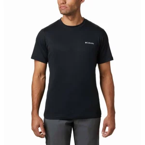 all about men ανδρικά ρούχα παπούτσια Columbia Ανδρικό T-shirt Zero Rules Short Sleeve Shirt AM6084-010 Black