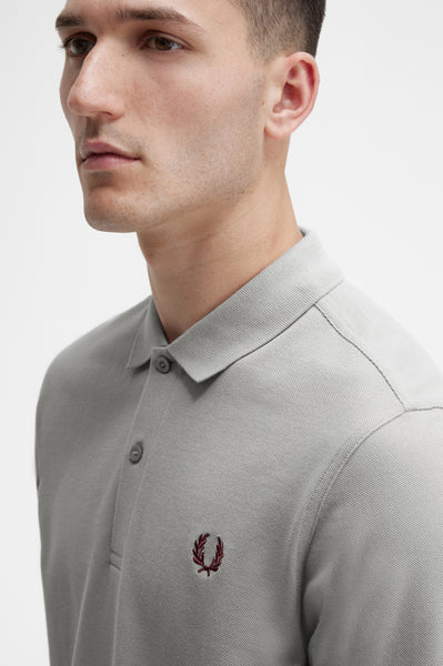 Fred Perry Ανδρική μπλούζα Polo Plain Fred Perry Shirt M6000 181 Γκρι