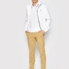 Tommy Hilfiger Ανδρικό Κοντομάνικο Polo Tjm Slim Flag Cuffs Polo DM0DM12963-YBR White - Image 2
