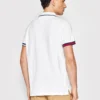 Tommy Hilfiger Ανδρικό Κοντομάνικο Polo Tjm Slim Flag Cuffs Polo DM0DM12963-YBR White - Image 3