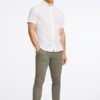 Lindbergh Ανδρικό Παντελόνι Chino Slim Fit 30-005044 Dark Army - Image 5