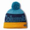 Columbia Unisex Σκουφί Polar Powder II Beanie 1979861-424 Γαλάζιο-Πορτοκαλί