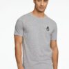 Lindbergh Ανδρικό T-shirt Με Σχέδιο Christmas 30-400257 Γκρι