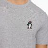 Lindbergh Ανδρικό T-shirt Με Σχέδιο Christmas 30-400257 Γκρι - Image 2