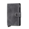 Secrid Θήκη για κάρτες - Πορτοφόλι Miniwallet Vintage Grey Black - MV Grey Black