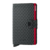 Secrid Θήκη για κάρτες - Πορτοφόλι Miniwallet Cubic Black Red MCu-Black Red