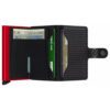 Secrid Θήκη για κάρτες - Πορτοφόλι Miniwallet Cubic Black Red MCu-Black Red - Image 4