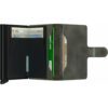 Secrid Θήκη για κάρτες - Πορτοφόλι Miniwallet Vintage Olive Black - MV Olive Black - Image 3