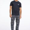 Lindbergh Ανδρικό T-shirt Με Σχέδιο Christmas 30-400257 Μπλε - Image 4