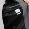 Lindbergh Ανδρικό Παλτό Slim Fit 30-303040 Γκρι Μελανζέ - Image 3