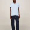 Tommy Hilfiger Ανδρικό Κοντομάνικο Polo Tjm Reg Classic Polo DM0DM18307-C1O Breezy Blue - Image 4