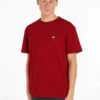 Tommy Hilfiger Ανδρικό T-shirt Tjm REG BADGE Tee Ext DM0DM17995-XMO Magma Red