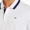 Tommy Hilfiger Ανδρικό Κοντομάνικο Polo Tjm Reg Solid Tipped Polo DM0DM18313-YBR White - Image 2