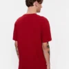 Tommy Hilfiger Ανδρικό T-shirt Tjm Linear Logo Tee Ext DM0DM17993-XMO Magma Red - Image 3